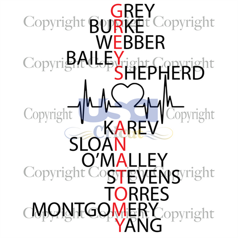 Grey's Anatomy Grey Burke Webber, Trending, Grey Burke Webber Svg, Diy Crafts SVG Files For Cricut, Silhouette Sublimation Files, Cameo Htv Prints, Shirt Design Ideas - USA Cricut