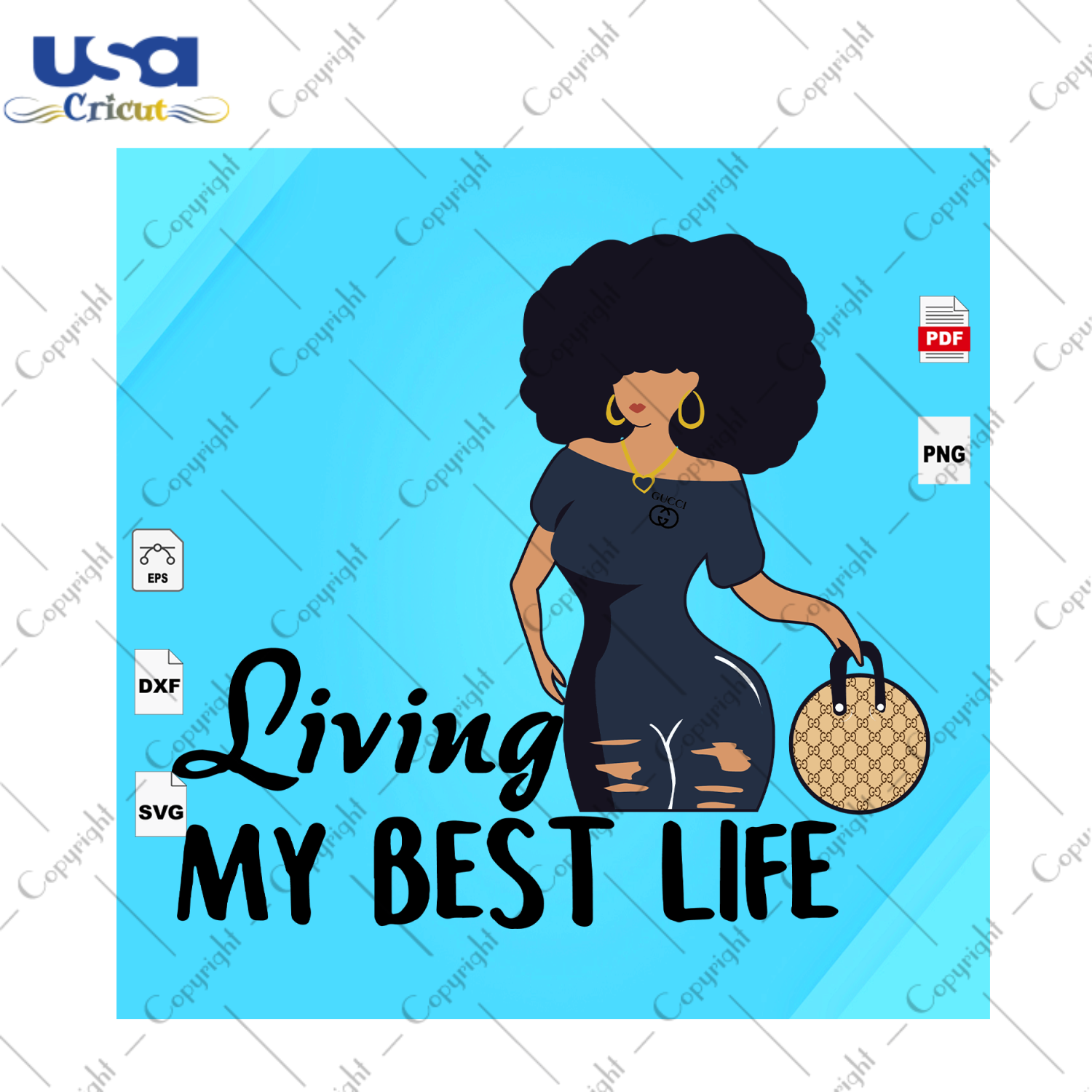 Fashion Women Black Girl Gift Diy Crafts Svg Files For Cricut, Silhouette Sublimation Files