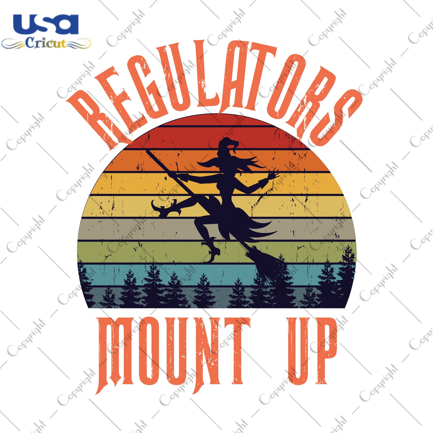 Regulators Mount Up Halloween Gifts, Shirt For Halloween Svg File Diy Crafts Svg Files For Cricut, Silhouette Sublimation Files - USA Cricut