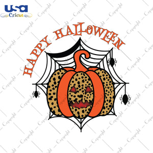 Happy Halloween Gifts, Shirt For Halloween Svg File Diy Crafts Svg Files For Cricut, Silhouette Sublimation Files - USA Cricut