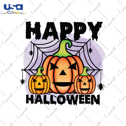 Happy Halloween Svg Gifts, Shirt For Halloween Svg File Diy Crafts Svg Files For Cricut, Silhouette Sublimation Files - USA Cricut