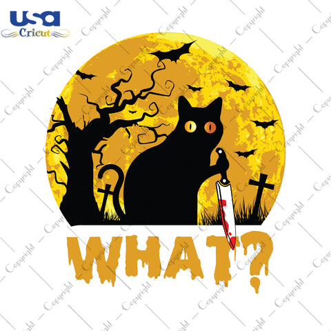 What Halloween Gifts, Shirt For Halloween Svg File Diy Crafts Svg Files For Cricut, Silhouette Sublimation Files - USA Cricut