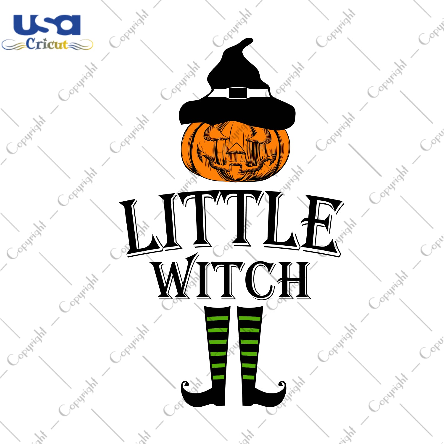 Little Witch Halloween Gifts, Shirt For Halloween Svg File Diy Crafts Svg Files For Cricut, Silhouette Sublimation Files - USA Cricut