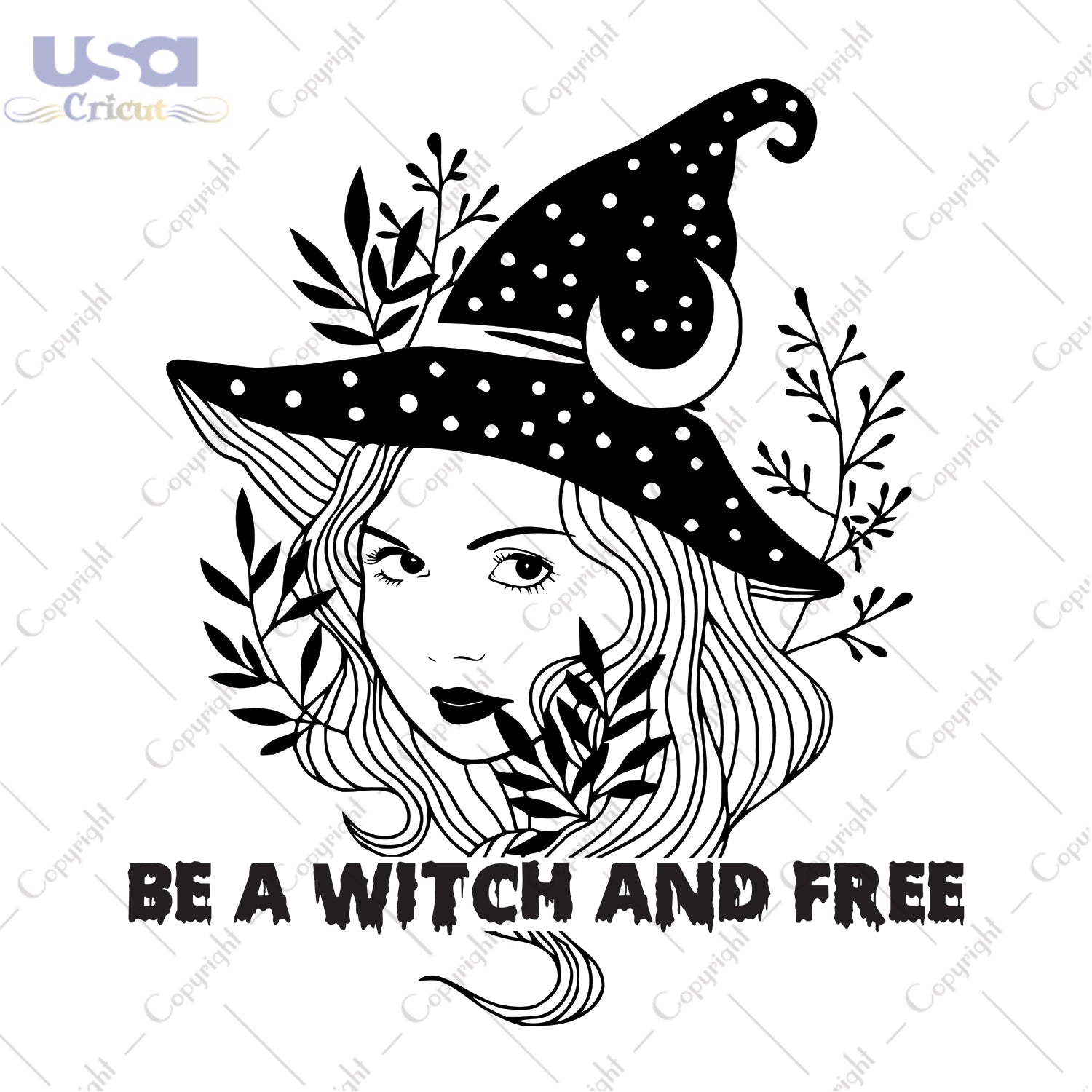 Be A Witch And Free Halloween gifts, Shirt For Halloween Svg File Diy Crafts Svg Files For Cricut, Silhouette Sublimation Files - USA Cricut