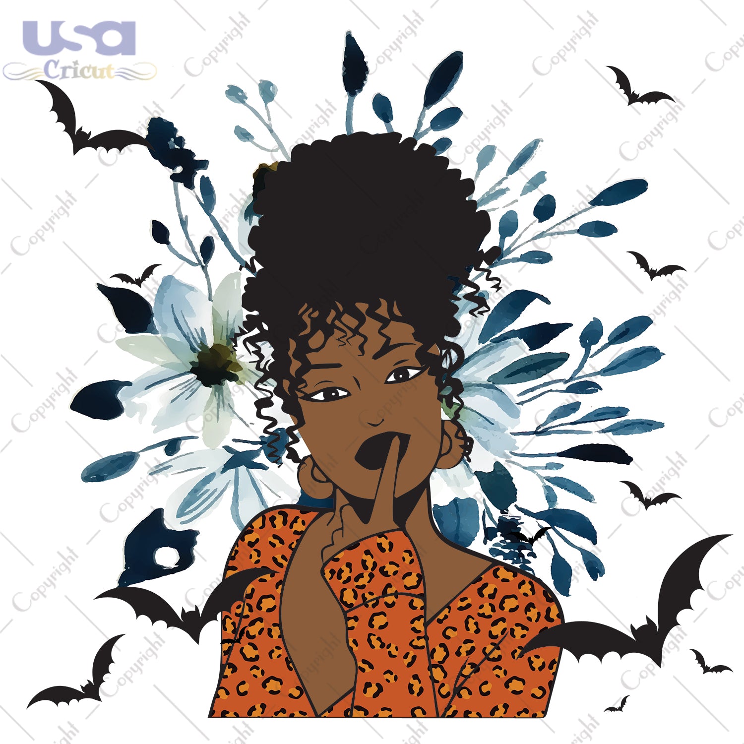 Black Girl Pumpkin Halloween Gifts, Shirt For Halloween Svg File Diy Crafts Svg Files For Cricut, Silhouette Sublimation Files - USA Cricut