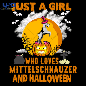 Halloween Gift For Mittel Schnauzer Lovers Diy Crafts Svg Files For Cricut, Silhouette Sublimation Files - USA Cricut