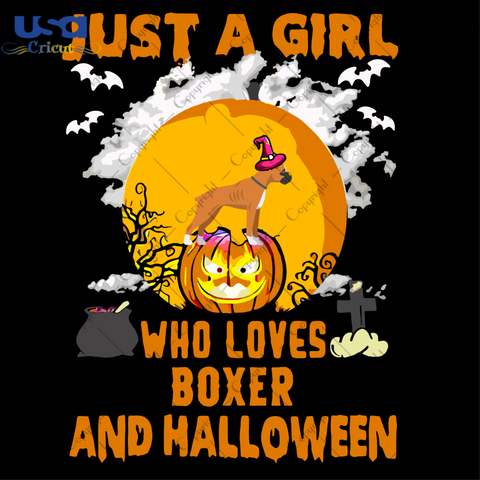 Halloween Gift For Boxer Lovers Diy Crafts Svg Files For Cricut, Silhouette Sublimation Files - USA Cricut