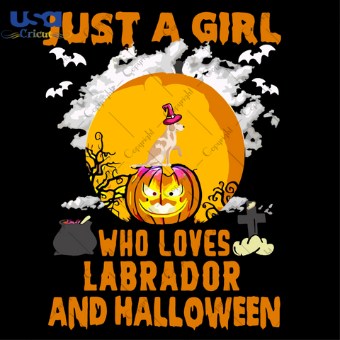 Halloween Gift For Labrador Lovers Diy Crafts Svg Files For Cricut, Silhouette Sublimation Files - USA Cricut