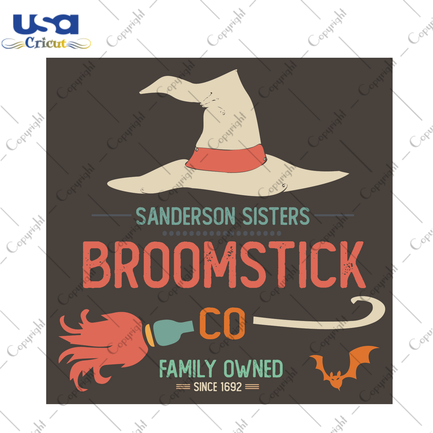 Sanderson Sisters Broomstick Halloween Diy Crafts Svg Files For Cricut, Silhouette Sublimation Files - USA Cricut