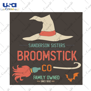 Sanderson Sisters Broomstick Halloween Diy Crafts Svg Files For Cricut, Silhouette Sublimation Files - USA Cricut