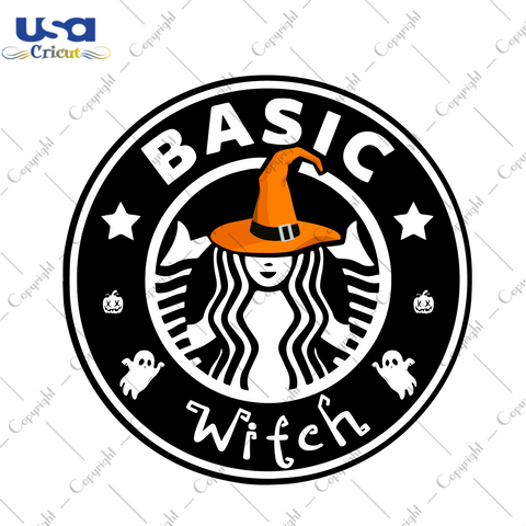 Halloween Hot Logo, Basic Witch Diy Crafts Svg Files For Cricut, Silhouette Sublimation Files - USA Cricut