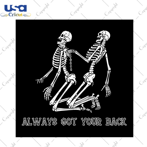 Halloween Night, Always Got Your Back Diy Crafts Svg Files For Cricut, Silhouette Sublimation Files