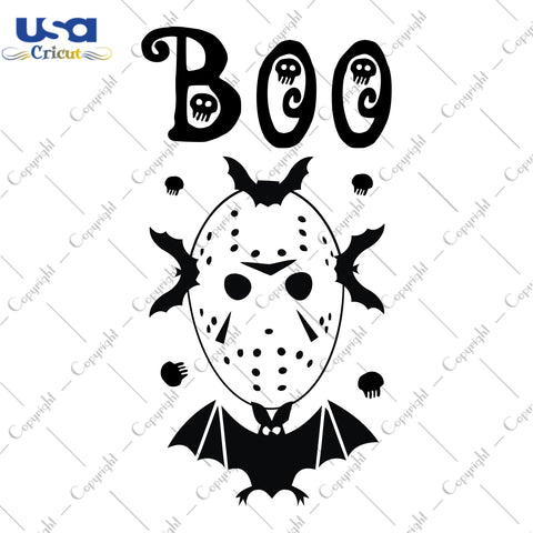 Boo Halloween Gifts, Shirt For Halloween Svg File Diy Crafts Svg Files For Cricut, Silhouette Sublimation Files - USA Cricut