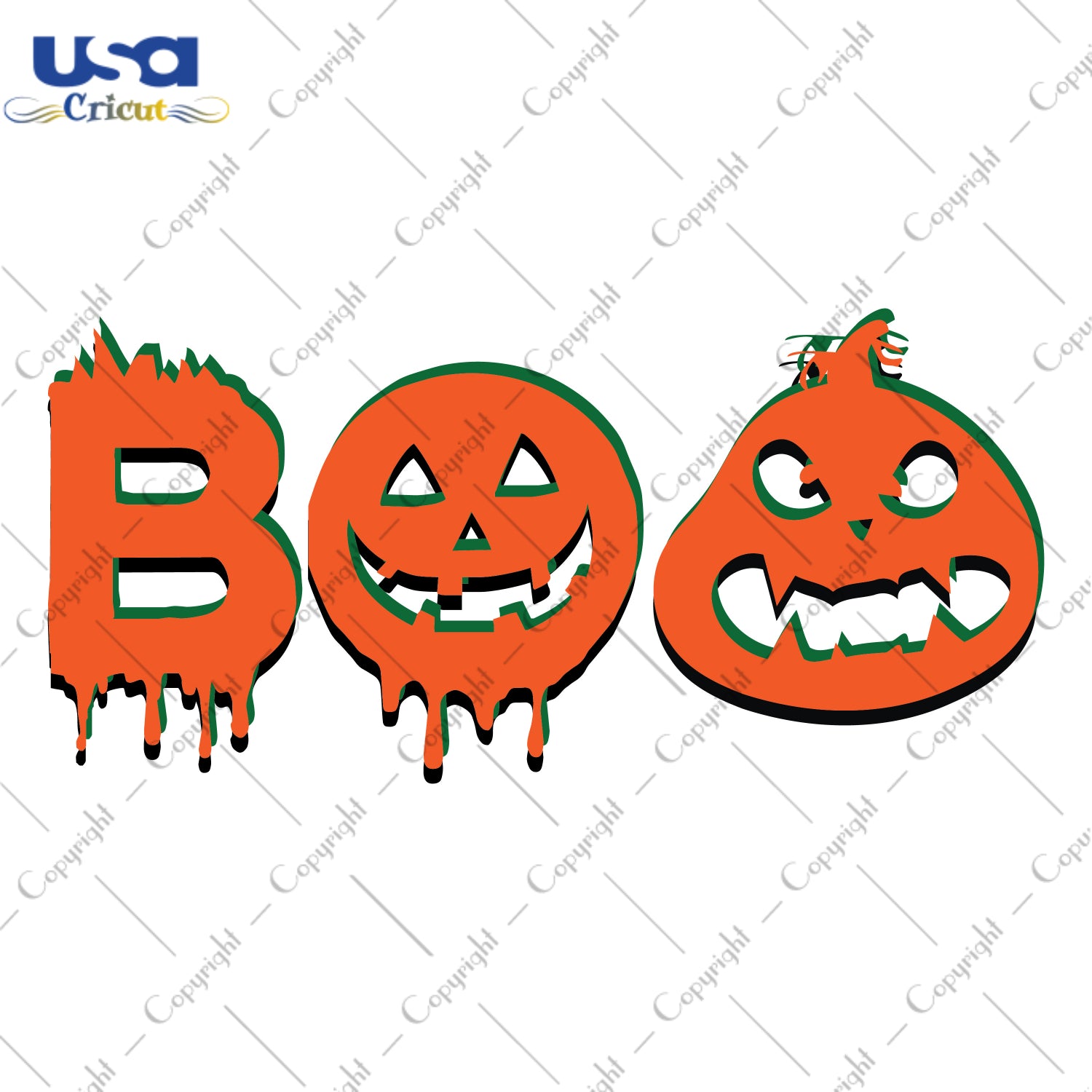 Boo Pumpkin Halloween Gifts, Shirt For Halloween Svg File Diy Crafts Svg Files For Cricut, Silhouette Sublimation Files - USA Cricut