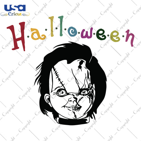 Chucky Halloween Gifts, Shirt For Halloween Svg File Diy Crafts Svg Files For Cricut, Silhouette Sublimation Files - USA Cricut