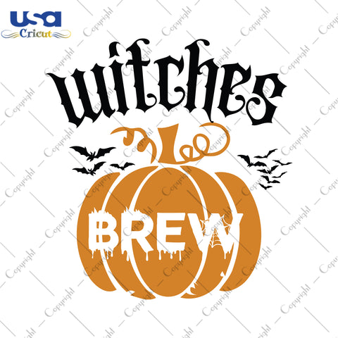 Witches Brew Halloween Gifts, Shirt For Halloween Svg File Diy Crafts Svg Files For Cricut, Silhouette Sublimation Files - USA Cricut