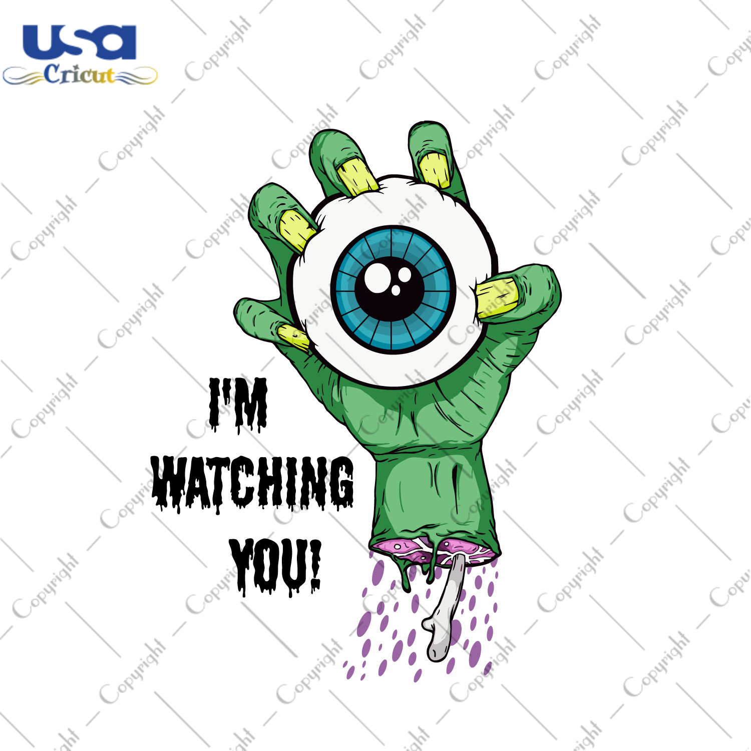 I Am Watching You Halloween Gift Diy Crafts Svg Files For Cricut, Silhouette Sublimation Files - USA Cricut