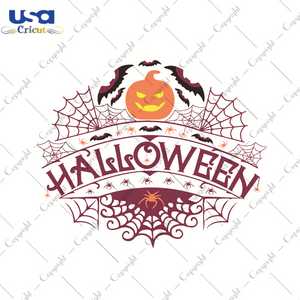 Pumpkin Happy Halloween Diy Crafts Svg Files For Cricut, Silhouette Sublimation Files - USA Cricut