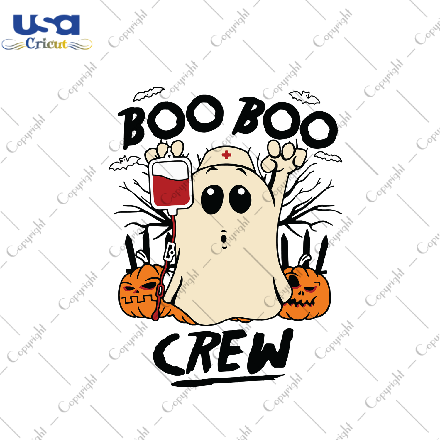 Halloween Boo Boo Crew Nurse, Halloween Svg, Boo Svg, Halloween Boo Svg, Boo Crew Svg, Halloween Gift, Halloween Shirt, Scary Halloween, Halloween Party, Funny Halloween, Halloweentown, Hallo