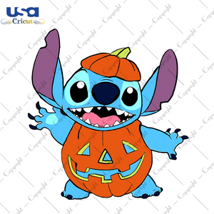 Halloween Stitch, Halloween Svg, Stitch Svg, Stitch Gift, Stitch And Lilo Svg, Stitch Lover, Cute Stitch, Pumpkin Svg, Pumpkin Stitch, Pumpkin Lover, Halloween Shirt, Scary Halloween, Hallowe