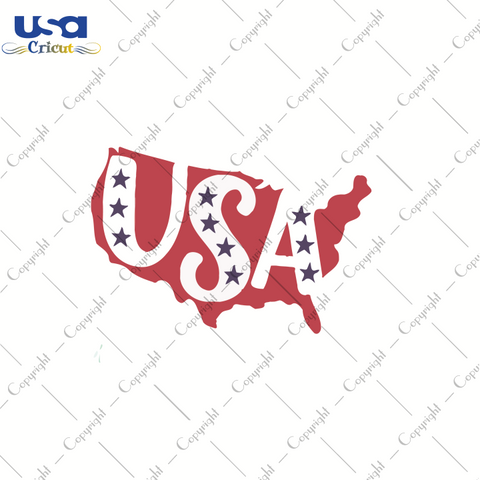 Happy 4th of July, Independence Day Svg, Usa Svg, American Svg, 4th of July Svg, Cricut & Silhouette Sublimation Instant Download File - USA Cricut