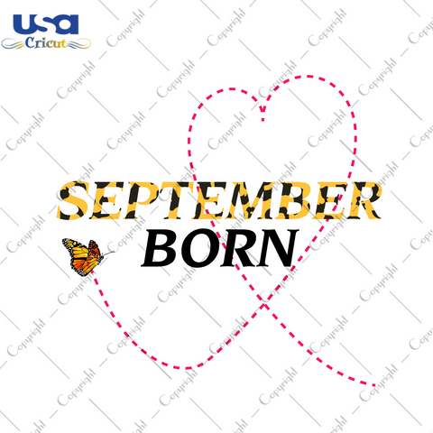 Happy Birthday, September Born Leopard Font Diy Crafts Svg Files For Cricut, Silhouette Sublimation Files - USA Cricut