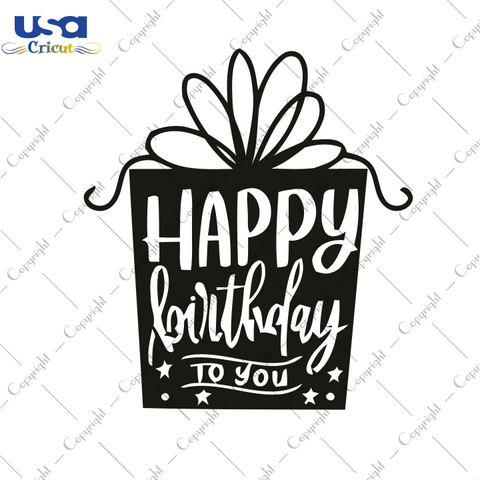 Happy Birthday Svg, Birthday Svg, SVG files for cricut instant download file - USA Cricut