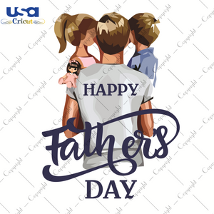 Happy Father's Day, Father's Day Svg,Diy Crafts SVG Files For Cricut, Silhouette Sublimation Files Shirt Design Ideas  Instant Download - USA Cricut