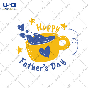 Happy Father's Day Svg, Father's Day Svg, Diy Crafts SVG Files For Cricut, Silhouette Sublimation Files Shirt Design Ideas  Instant Download - USA Cricut