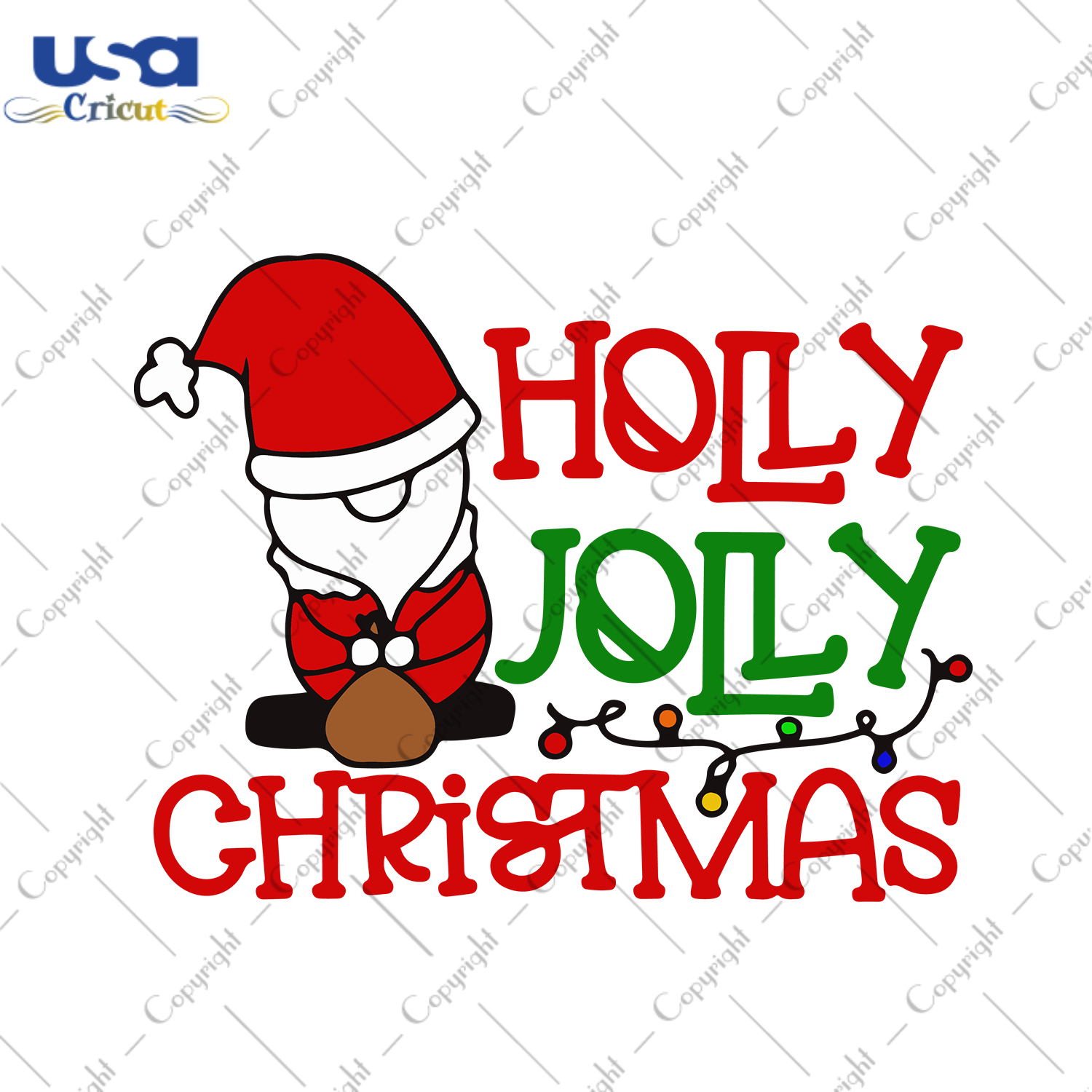 Holly Jolly Christmas Gnome Svg, Christmas Svg, Xmas Svg, Christmas Gift, Merry Christmas, Christmas Gnome, Gnome Svg, Holly Jolly Svg, Jolly Christmas, Christmas Holly, Holly Svg, Jolly Svg 