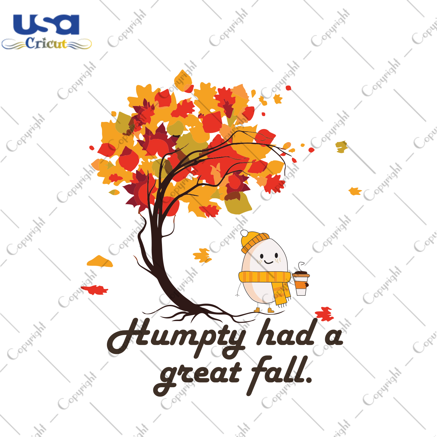 Humpty Had A Great Fall Trending Gift Diy Crafts Svg Files For Cricut, Silhouette Sublimation Files