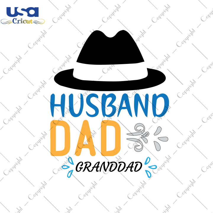 Husband Dad Granddad Svg, Father's Day, Husband Svg, Diy Crafts SVG Files For Cricut, Silhouette Sublimation Files Shirt Design Ideas  Instant Download - USA Cricut