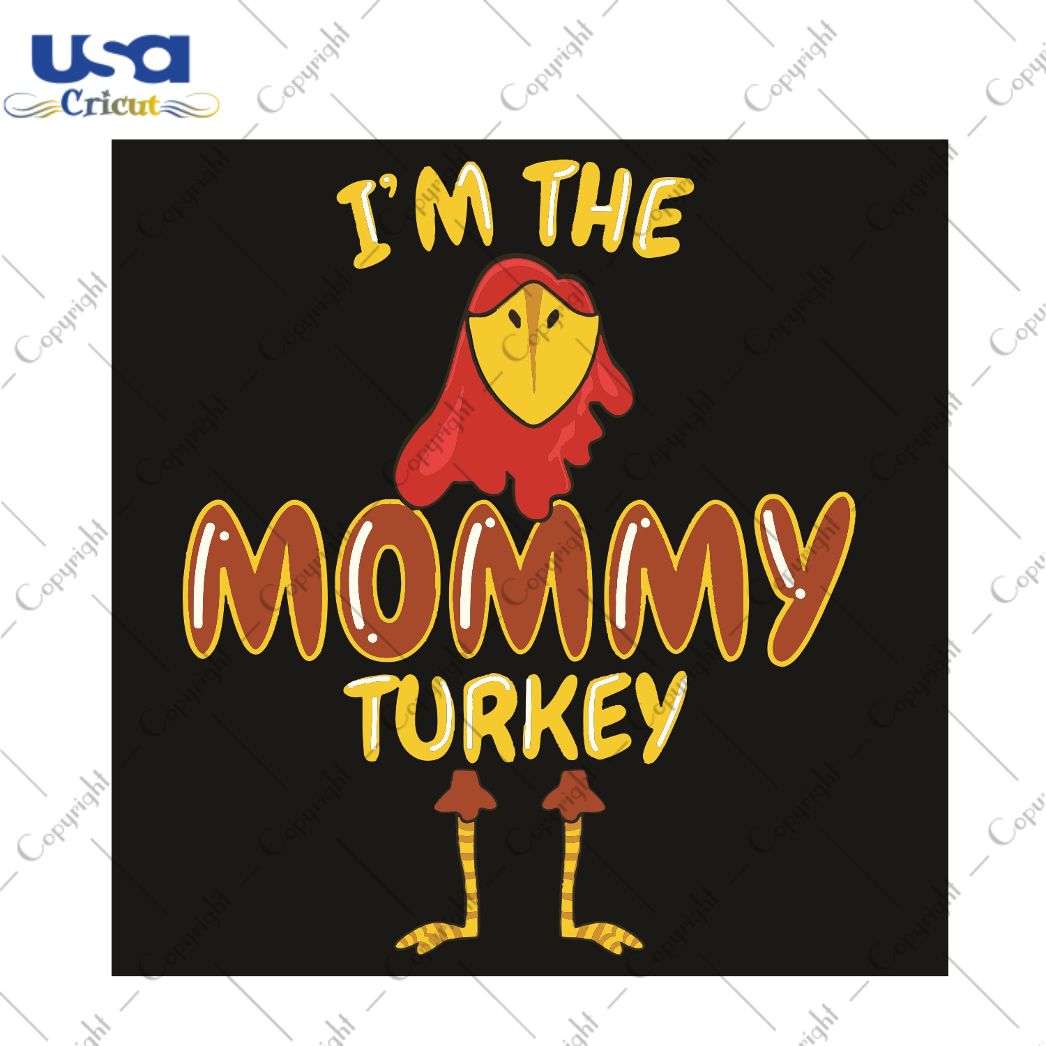 I Am The Mommy Turkey Trending Gift Diy Crafts Svg Files For Cricut, Silhouette Sublimation Files