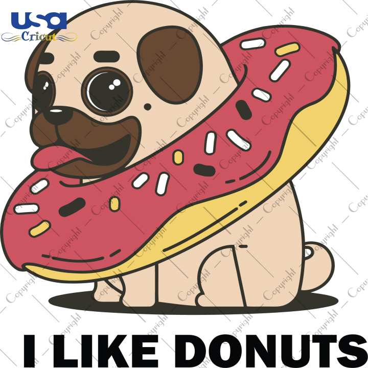 I Like Donuts Svg, BirthDay Svg, Donut BirthDay, Diy Crafts Svg Files For Cricut instant download file - USA Cricut