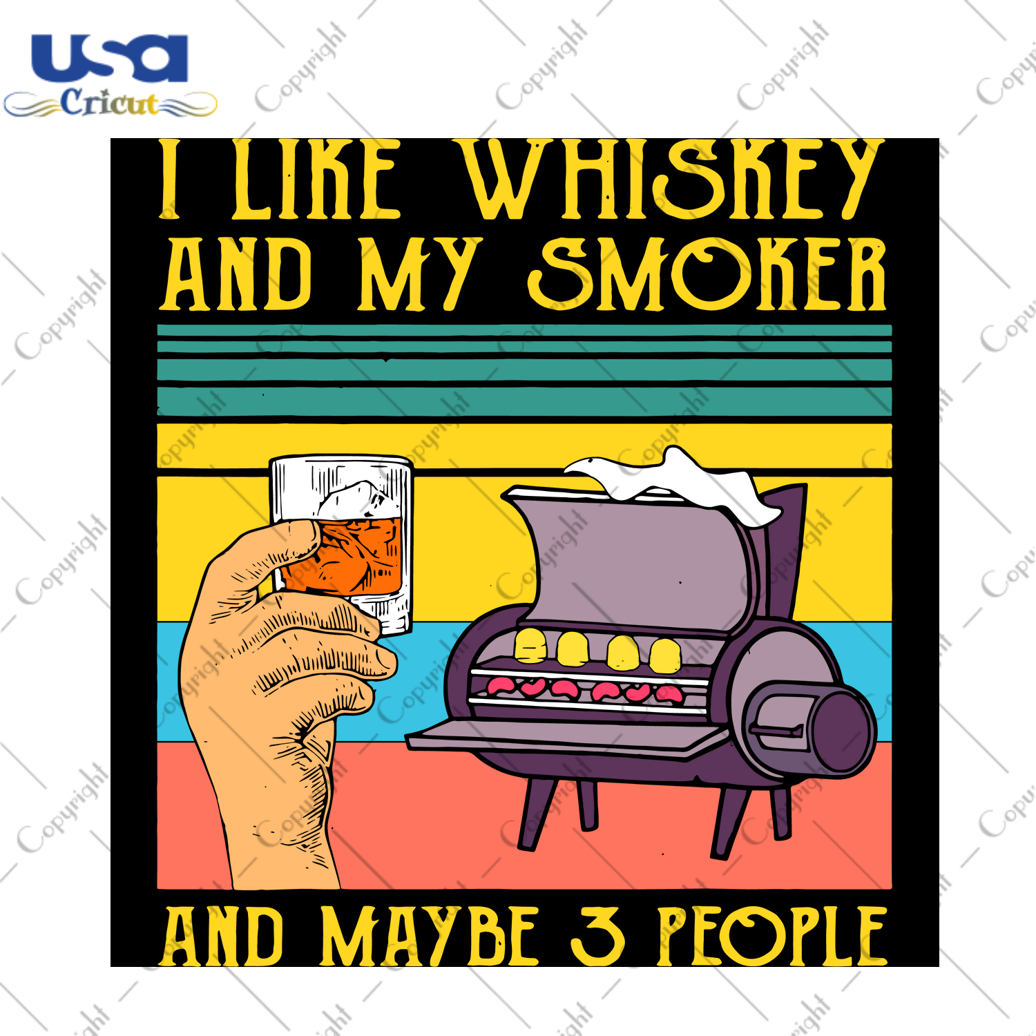 I Like Whiskey And My Smoker And Maybe 3 People, Trending Svg, Whiskey, Whiskey Svg, Smoker Svg, 3 People Svg, Party, Funny Party, Shirt, Shirts Svg, Party Shirt, Party Gift, Funny Quotes - U