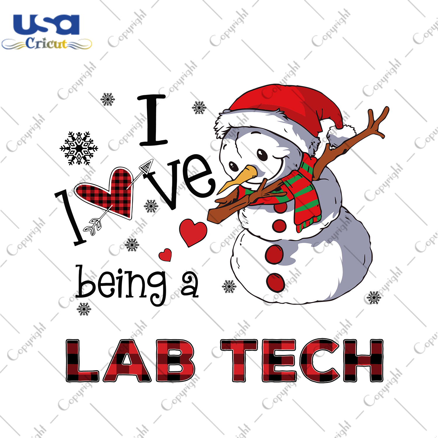 I Love Being A Lab Tech Svg, Christmas Svg, Xmas Svg, Christmas Gift, Snowman Svg, Career Svg, Jobs Svg, Being A Lab Tech, Lab Svg, Technician Svg, Lab Tech Svg, Lab Techician - USA Cricut