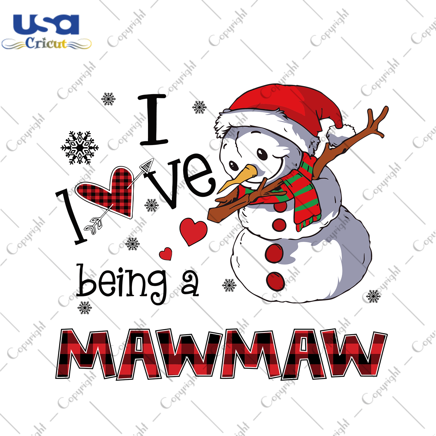 I Love Being A Mawmaw Svg, Christmas Svg, Xmas Svg, Merry Christmas, Christmas Gift, Snowman Svg, Being A Mawmaw, Mawmaw Svg, Gift For Grandma, Grandma Svg, Mamaw Svg, Granny Svg - USA Cricut