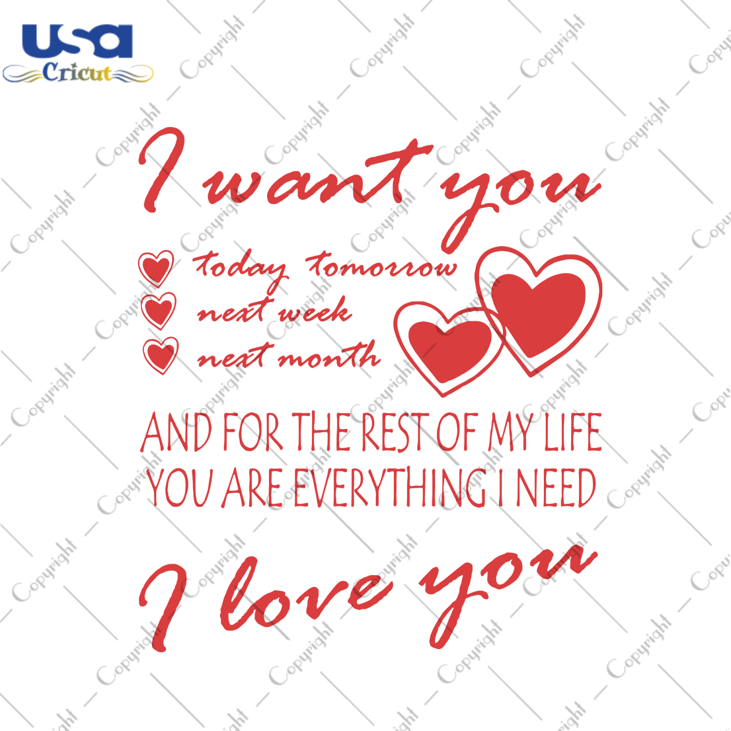 I Want You I Love You Svg, Valentine Svg, Valentines Day Svg, Love Svg, Valentine Quotes Svg, Best Saying, Happy Valentines Day Svg, Valentines Gifts