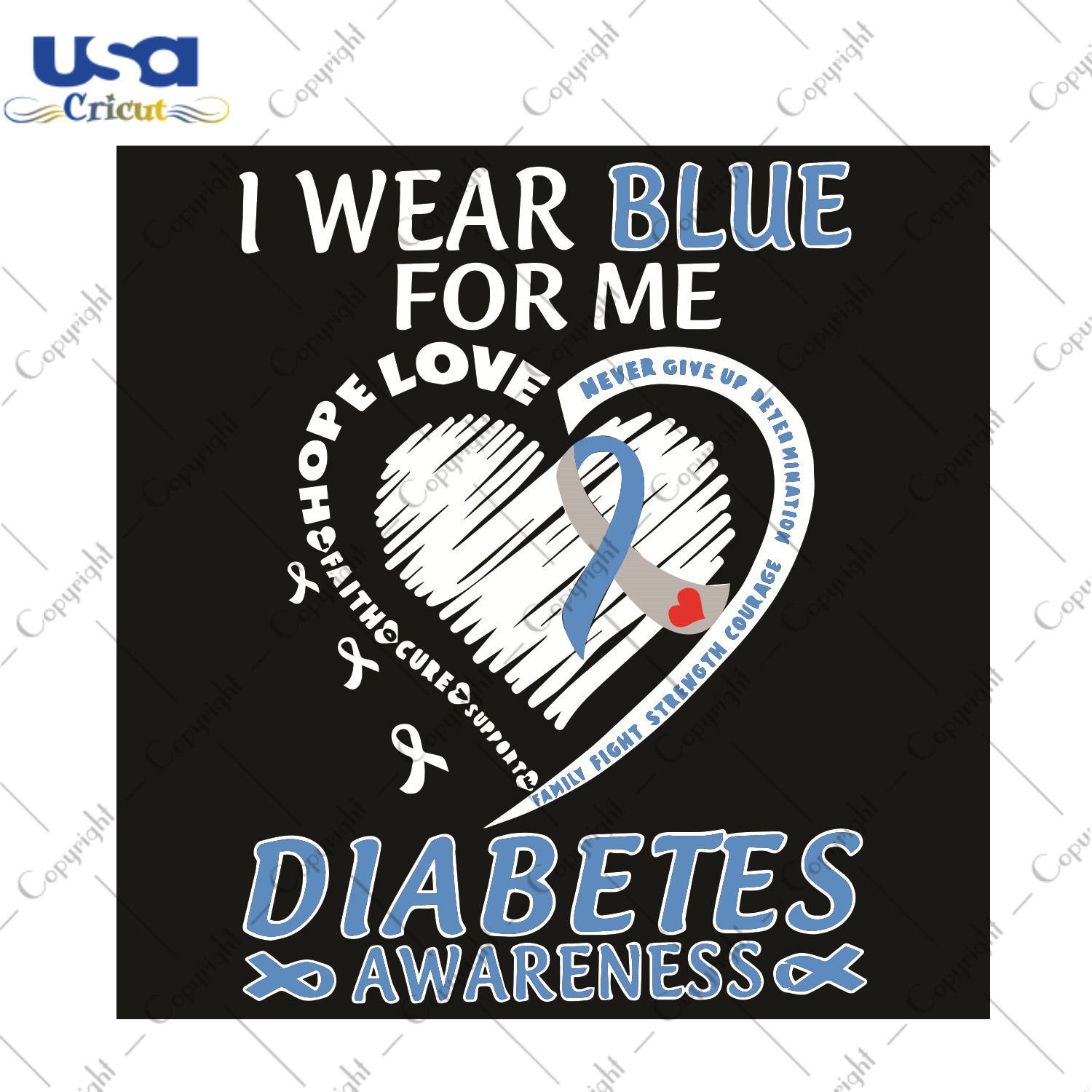 I Wear Blue For Me Trending Gift Diy Crafts Svg Files For Cricut, Silhouette Sublimation Files