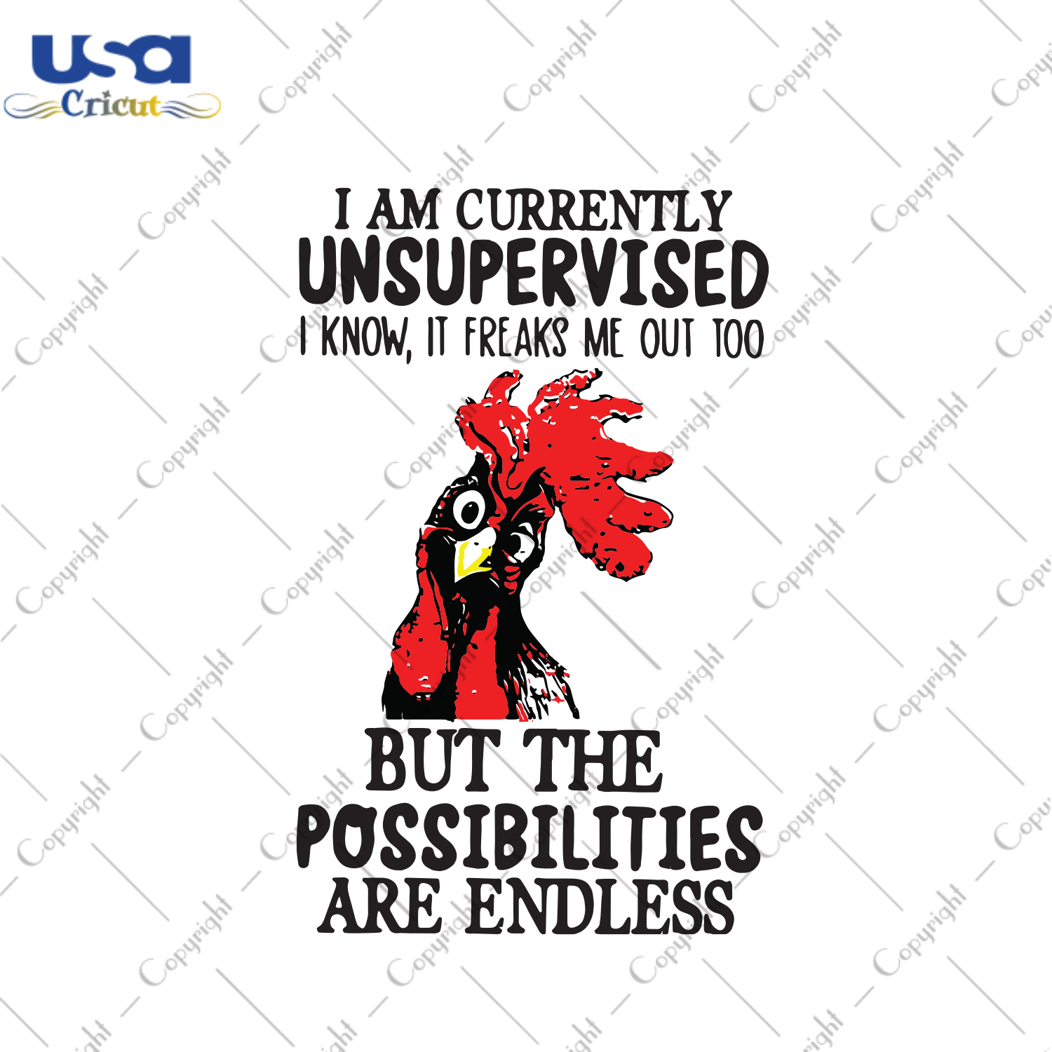 I’m Currently Unsupervised I Know It Freaks Me Out Too, Trending Svg, Chicken Svg, Chicken Clipart, Chicken Shirt, Chicken Vintage Svg, Farmer Svg, Chicken Farmer Svg, Chicken American, Far