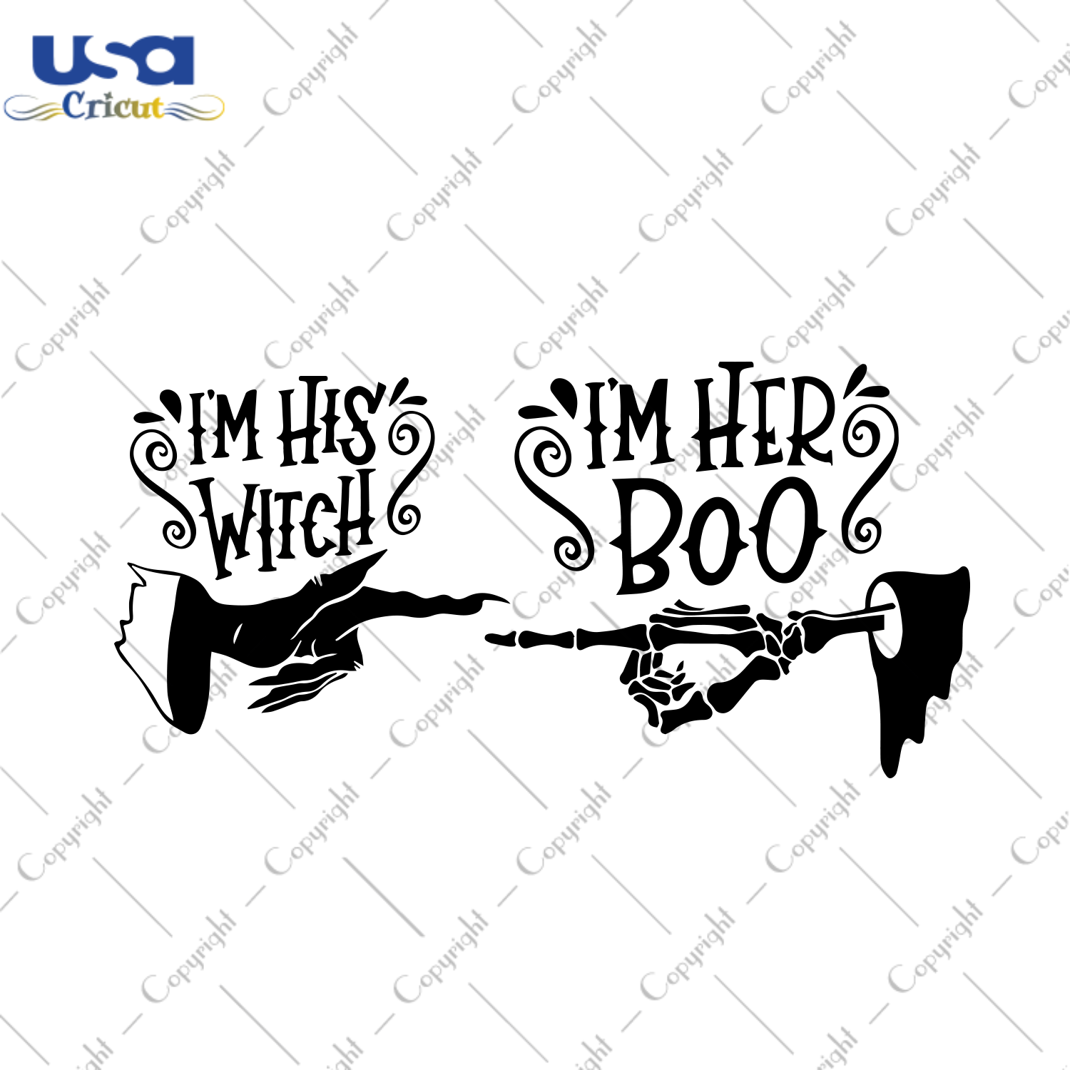 I'm His Witch I'm Her Boo, Halloween Svg, Halloween Day, Halloween Gift, Halloween Card, Boo Svg, Boo Quote, Witch Svg, Beautiful Witch, Halloween Shirt, Scary Halloween, Halloween Party, Fun