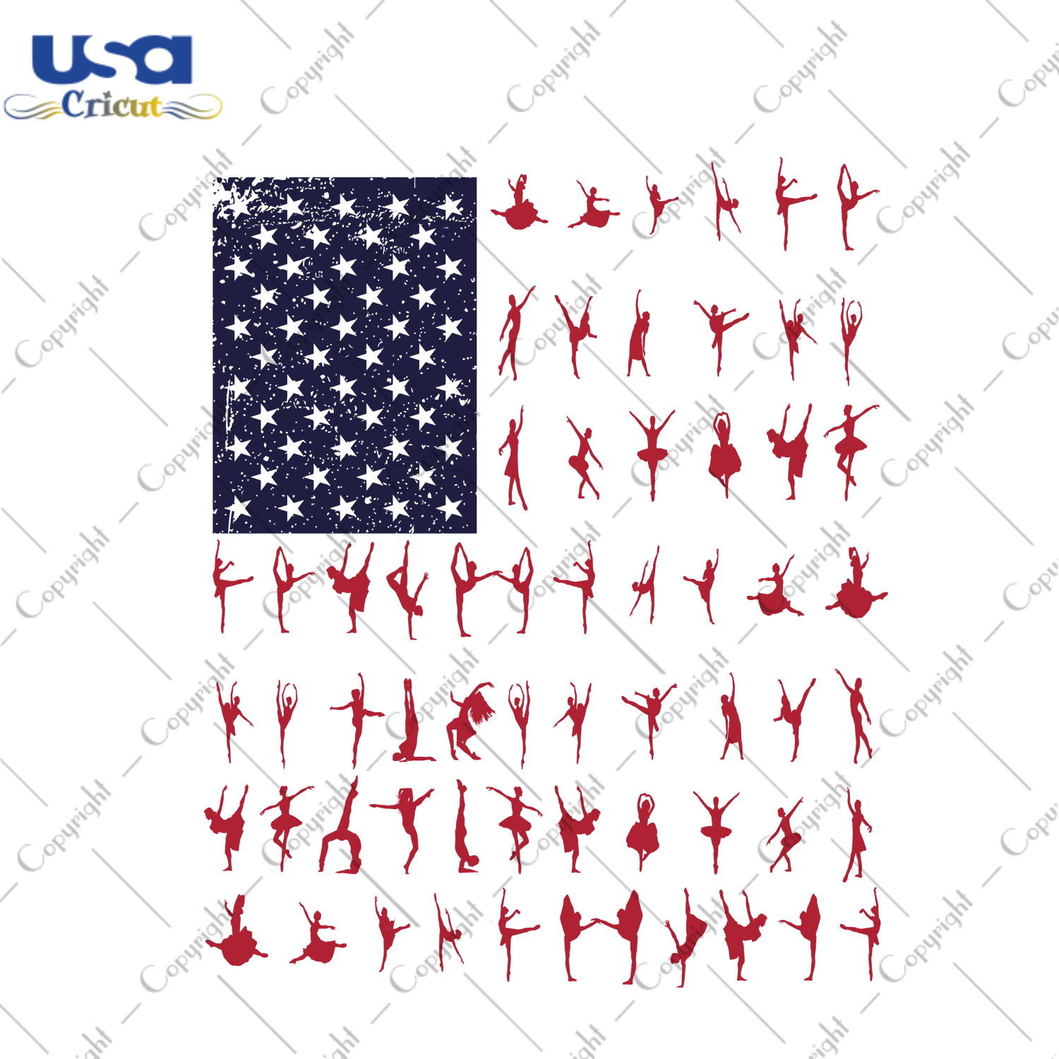 American Ballet, Independence Day Svg, 4th Of July, Patriotic Svg, Dance, Ballerina svg, Ballet Dancer Svg, America Flag, Usa Lover Independence Day Gift, Happy Independence Day, 4th July Svg