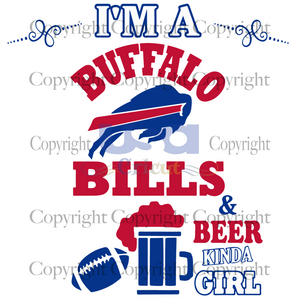 Im A Buffalo Bills Svg, Sport Svg, Rugby And Beer Svg, Nfl Svg, Football Svg, Diy Crafts SVG Files For Cricut Instant Download File - USA Cricut