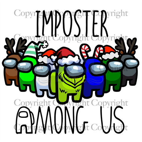 Imposter Christmas Svg, Sport Svg, Among Us Svg, Christmas Crewmates Svg, Christmus Svg, Sus Svg, Among Us Characters Svg, Among Us Lovers,SVG Cricut & Silhouette Sublimation files Instant Do