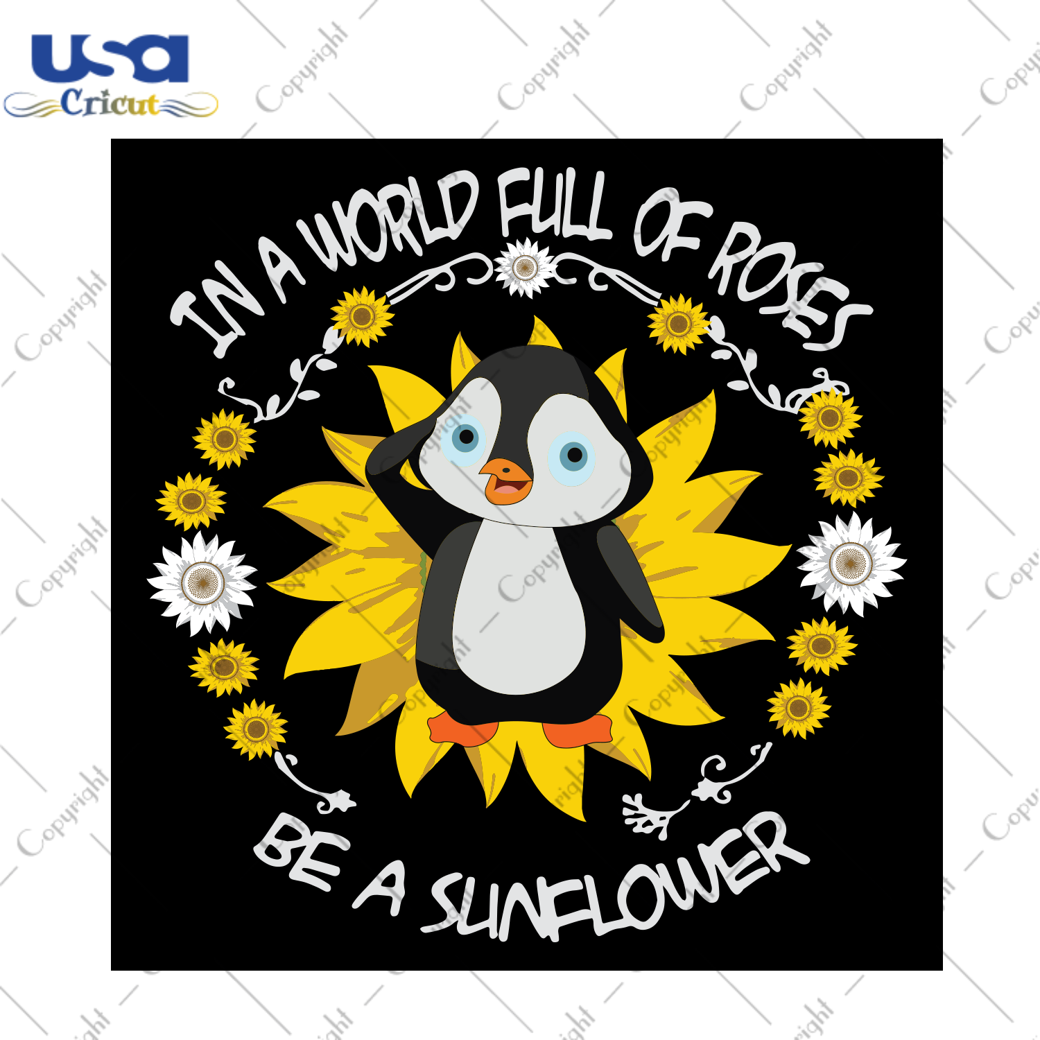 In A World Full Of Roses Be A Sunflower, Sunflower Svg, Sunflower Shirt, Flowers Shirt, Girl Power, Wildflower Shirt, Nature Shirt, Sunflower Rising Svg, Shirt For Women, Svg Cricut, Silhouet