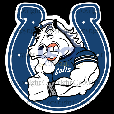 Indianapolis Colts Horse Svg, Colts Logo Design, Colts Football Svg, NFL Svg, Sport Svg, SVG Cricut & Silhouette Sublimation files Instant Download Version - USA Cricut