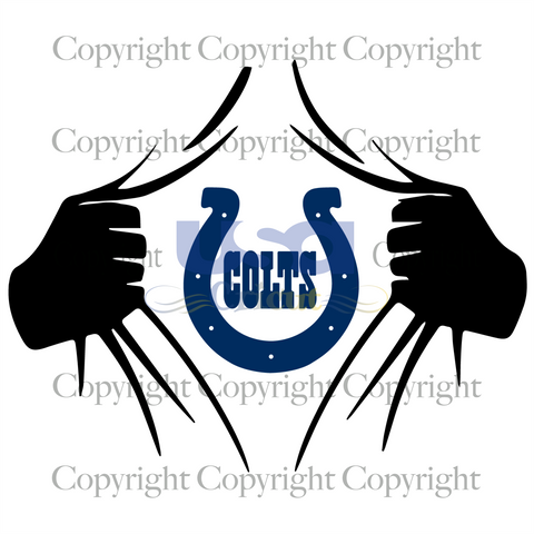 Indianapolis Colts Super Man, Sport Svg, Indianapolis Colts Svg, Colts Football, SVG Cricut & Silhouette Sublimation files Instant Download Version - USA Cricut