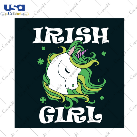 Irish Girl Svg, St Patricks Day Svg, Irish Svg, Unicorn Svg, Unicorn Girl Svg, St Patricks Day Gift, Four Leaf Clover, Three Leaf Clover, Drinking Team, Lucky Leaves Svg, Drinks, Beer, Lucky Leaf, Unicorn Vector, Svg Clipart