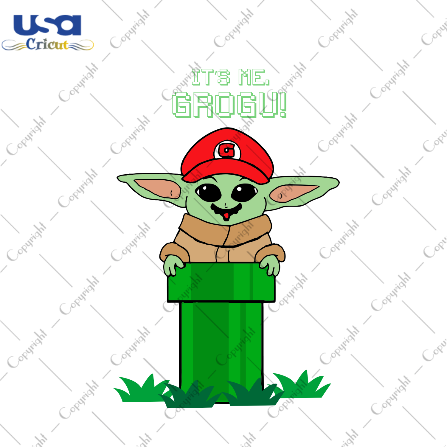 Its Me Grogu Svg, Trending Svg, Grogu Svg, Baby Yoda Svg, Cute Baby Yoda Svg, Star Wars Svg, Mario Svg, Mario Game Svg, Video Game Svg, Mario Lovers, Baby Yoda Lovers, Yoda Gifts, Yoda Shirt,