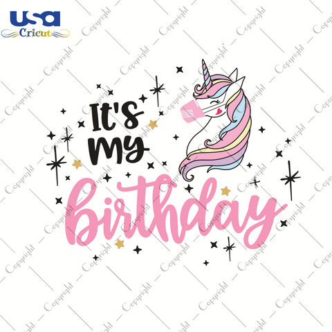 It's Your Birthday Svg, Birthday Svg, SVG files for cricut instant download file - USA Cricut